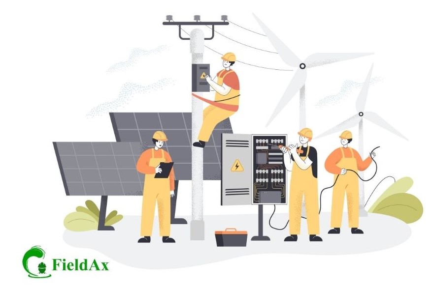 FieldAx Software is a Clever Solution For Power Utility Services Sector.