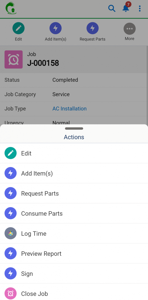 Mobile Access and Field Service App for HVAC Technicians - FieldAx