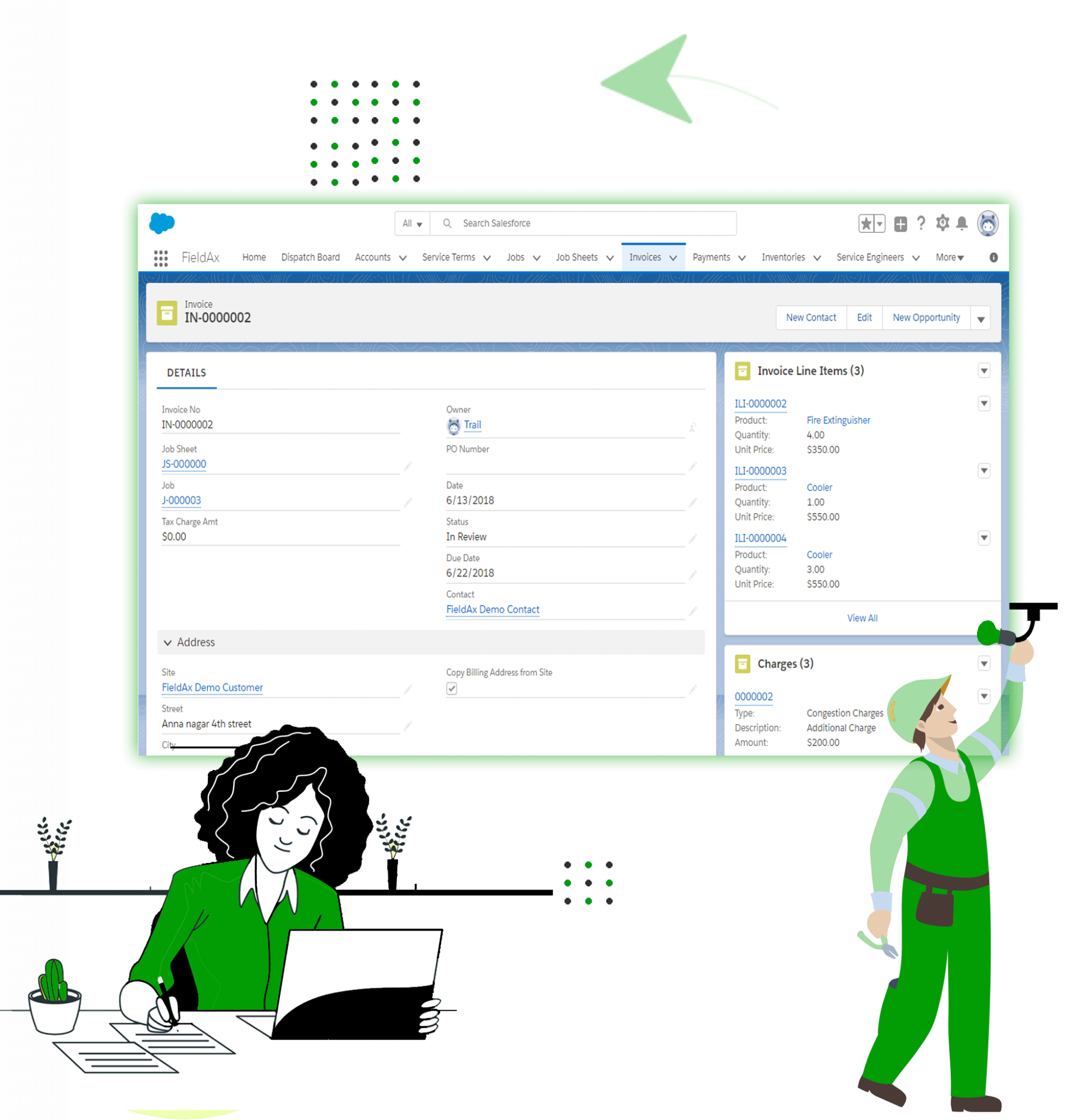 FieldAx Features | Explore Comprehensive Field Service Software