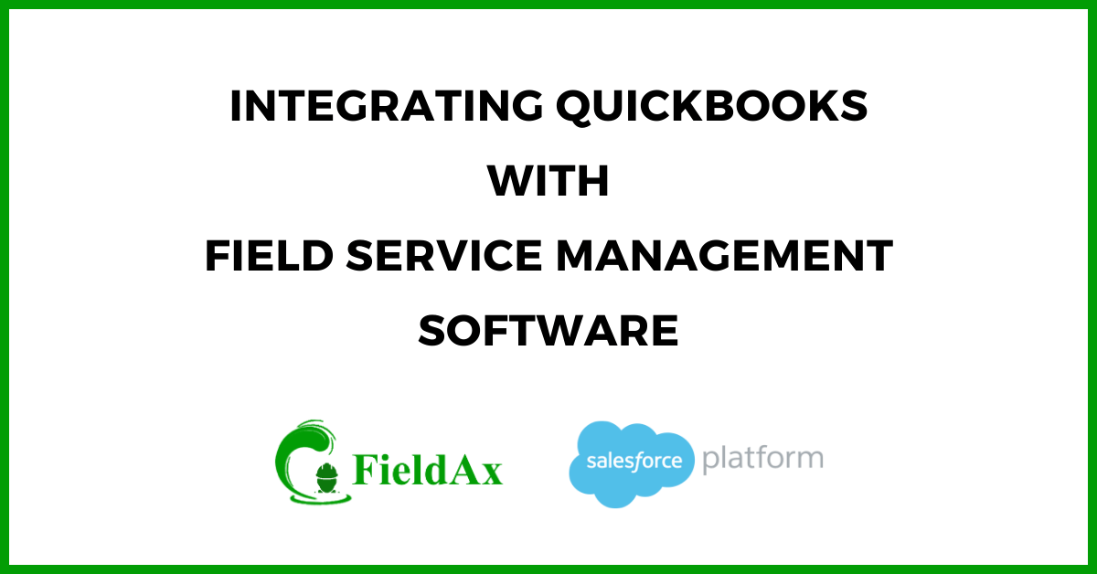 quickbooks integration field service