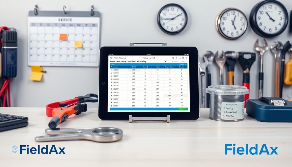 service call tracking
