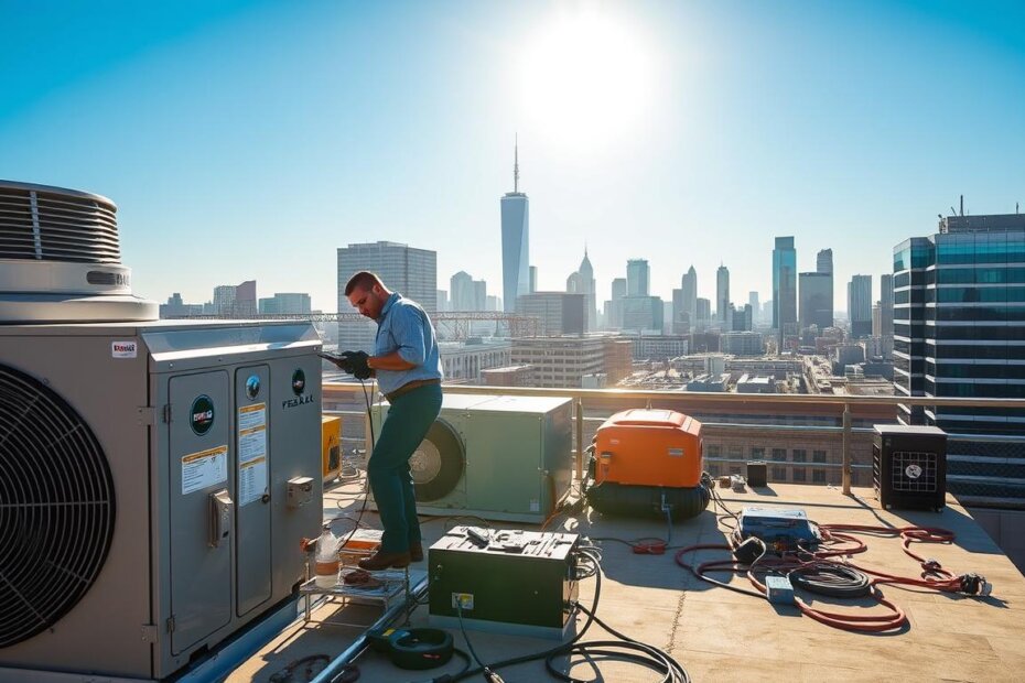 commercial HVAC service Dallas