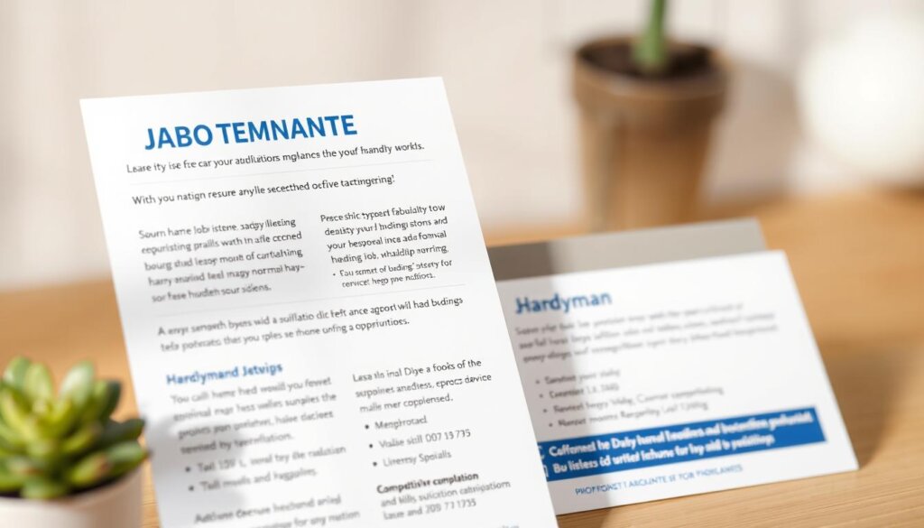 attractive job listings for handyman work