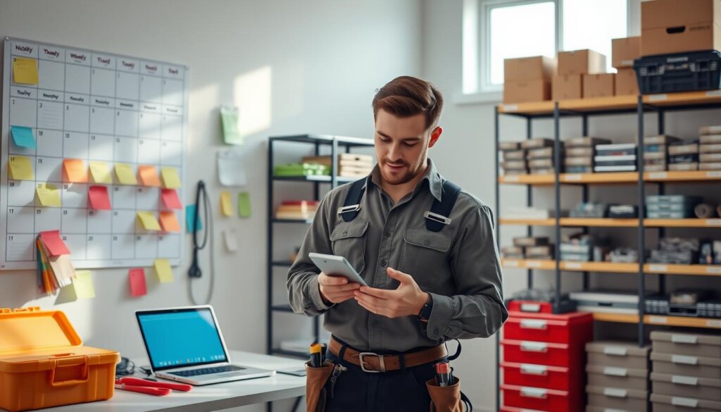 efficient handyman scheduling