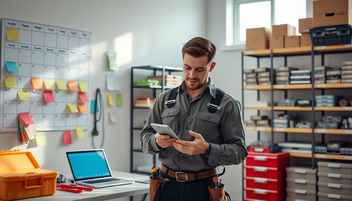 efficient handyman scheduling