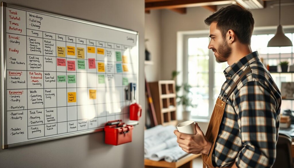 efficient scheduling for handymen