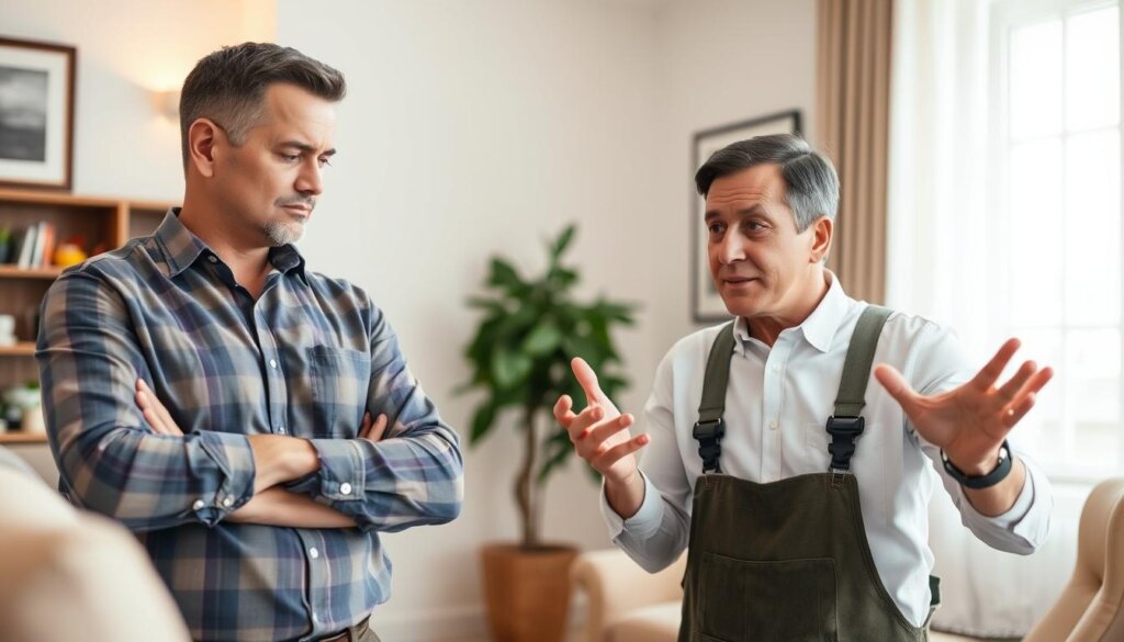 handling clients for handyman business