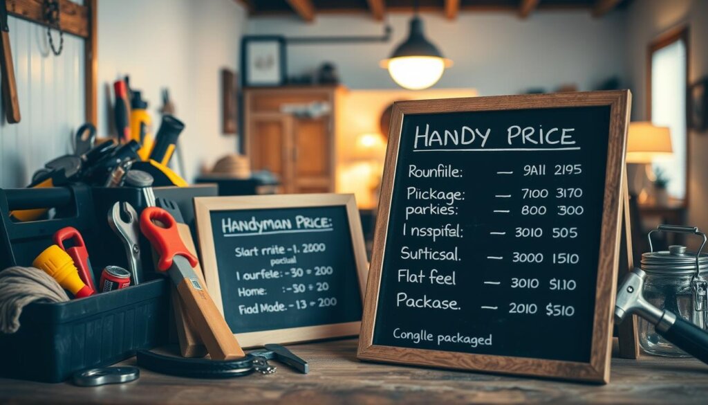 Competitive pricing for handyman services