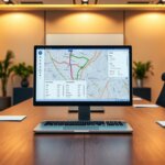 GPS tracking route optimization service technicians