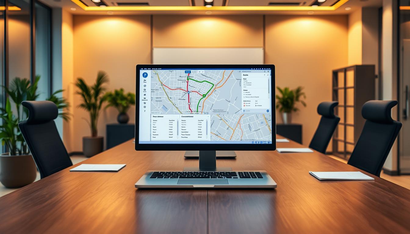 GPS tracking route optimization service technicians