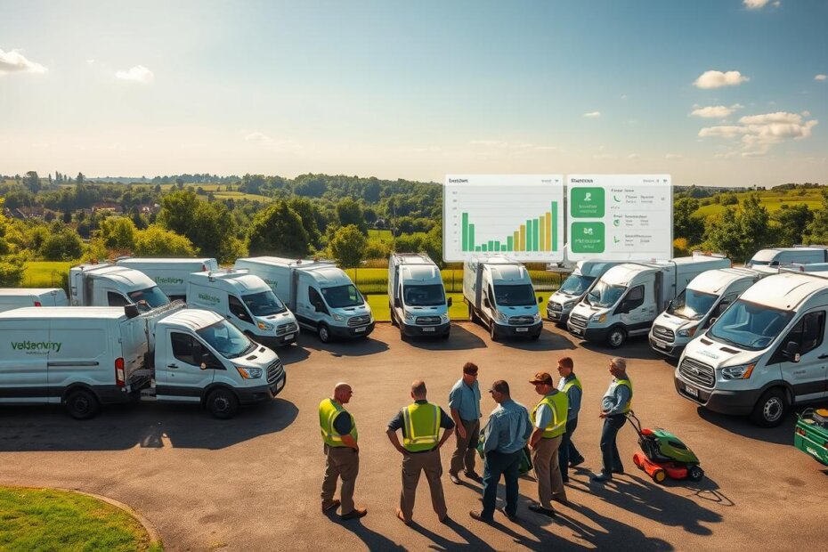 landscaping service fleet management