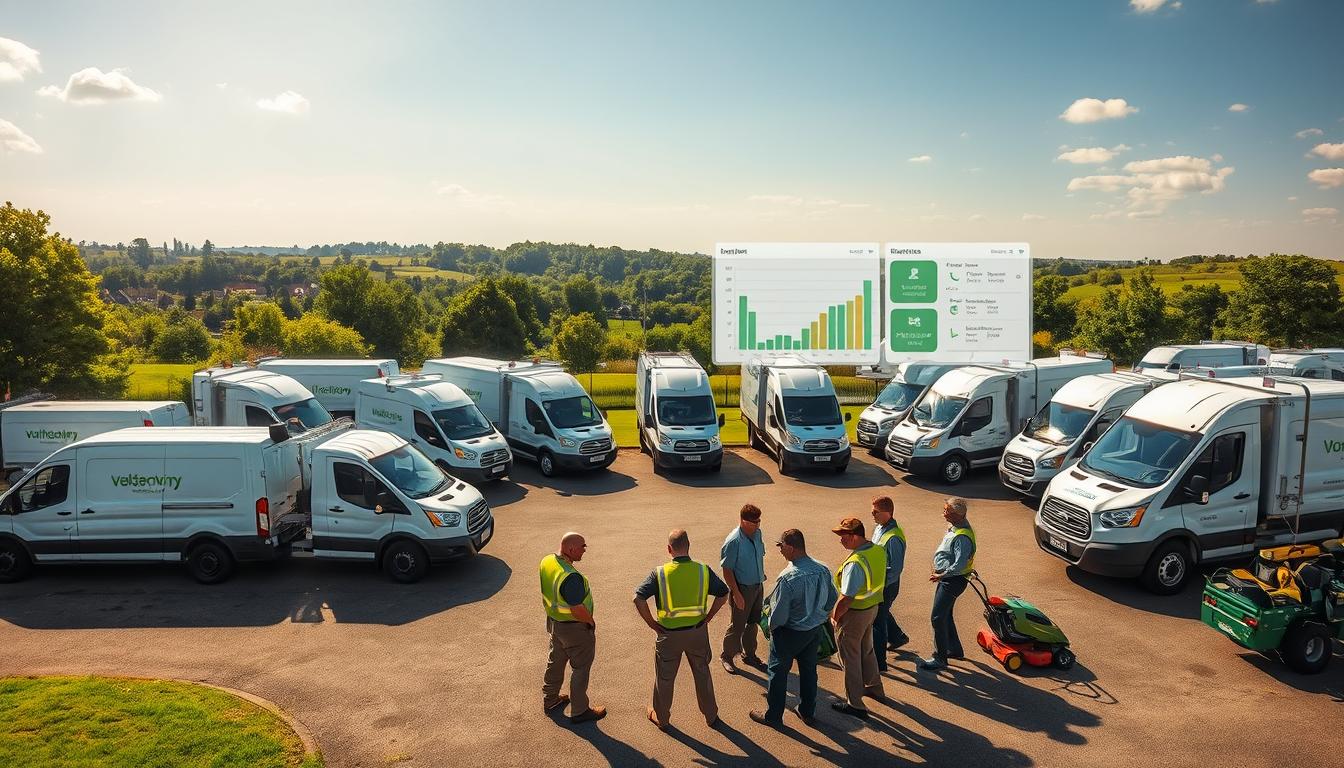 landscaping service fleet management