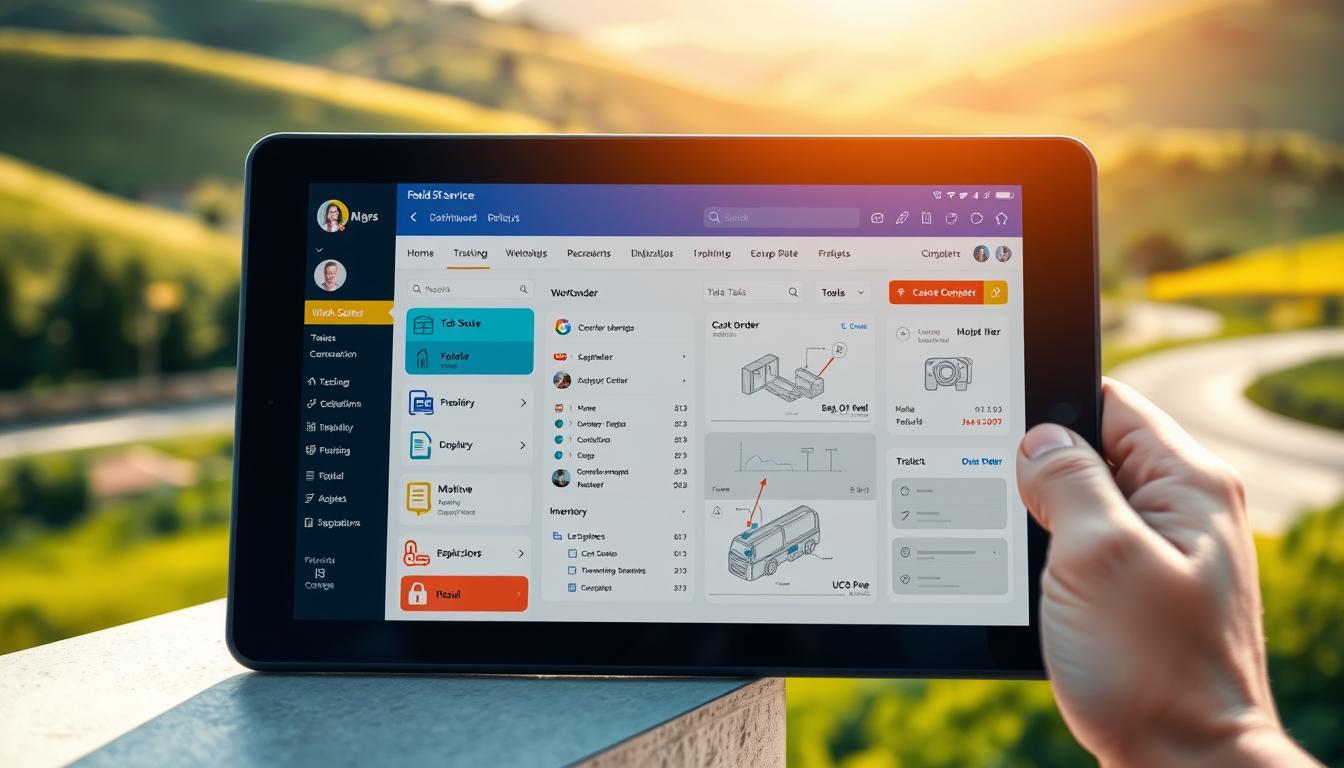 mobile field service apps features