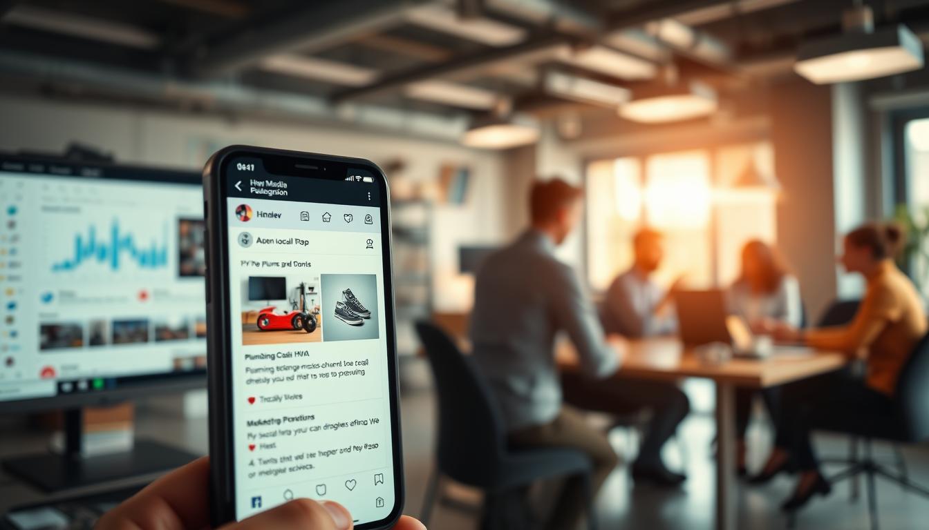 social media marketing plumbing HVAC