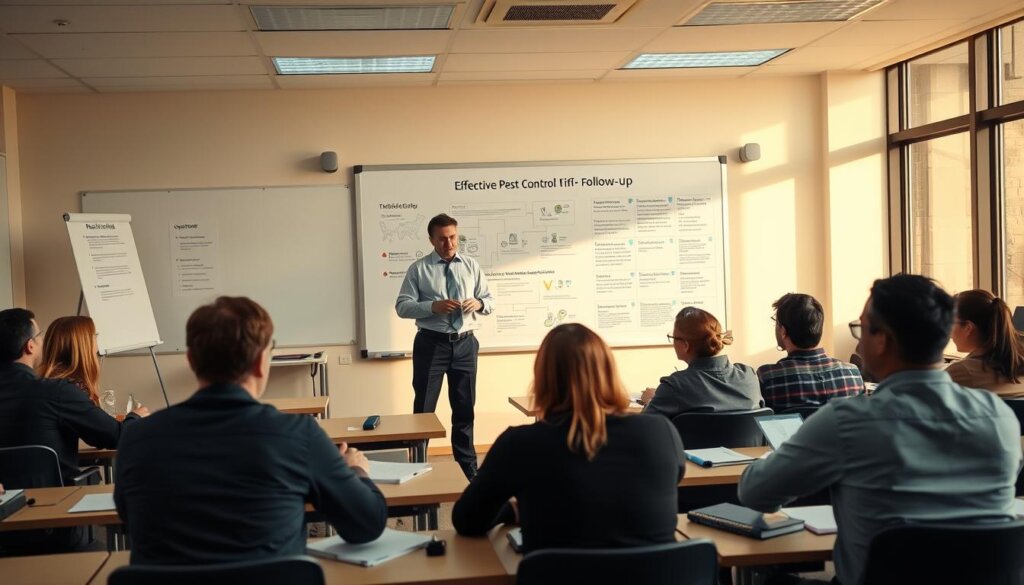 staff training in pest control for effective follow-up techniques