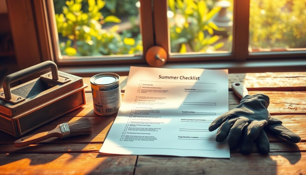 summer maintenance checklist