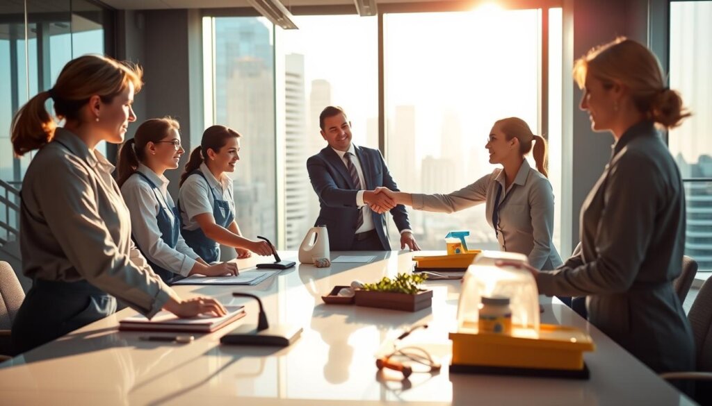 sustainable cleaning partnerships