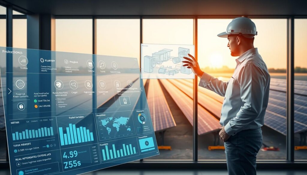 work order automation in solar projects