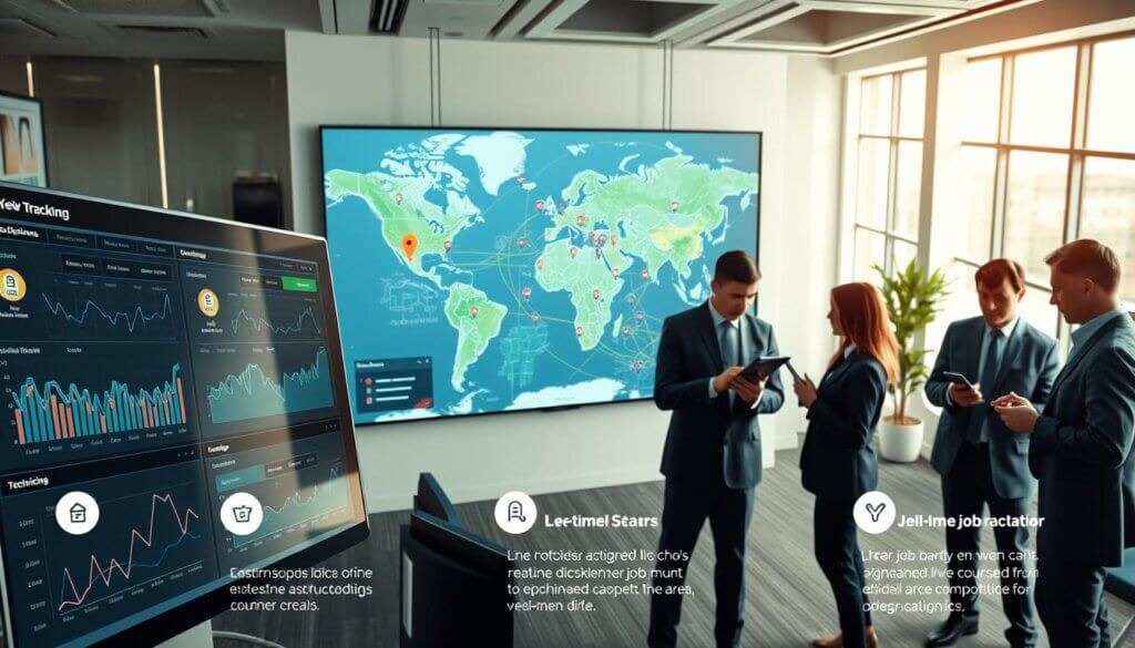 key features of job tracking