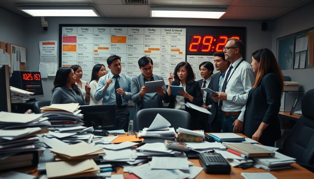 scheduling and communication breakdowns