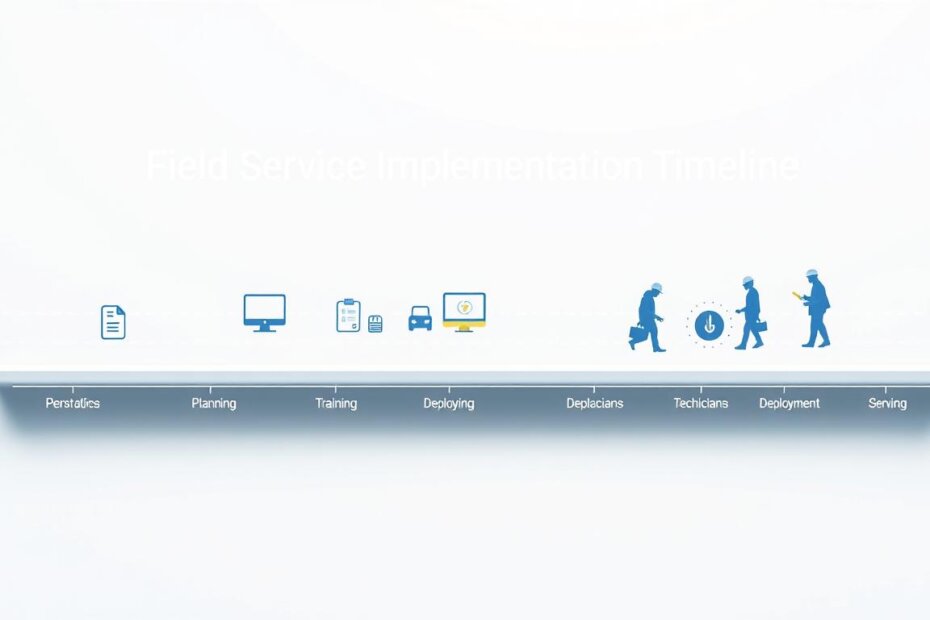 field service implementation timeline