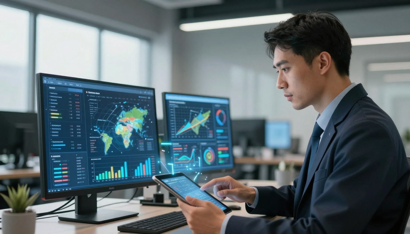 real-time technician tracking